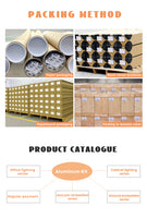 1m 1pack white color embedded hidden invisible LED aluminum profile is suitable for ceiling, anchor line and corner line