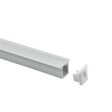 8x9(A)mm (5pack) 1m/3.3ft Flush accessory aluminum profile for exquisite led kitchen cabinets and living room light