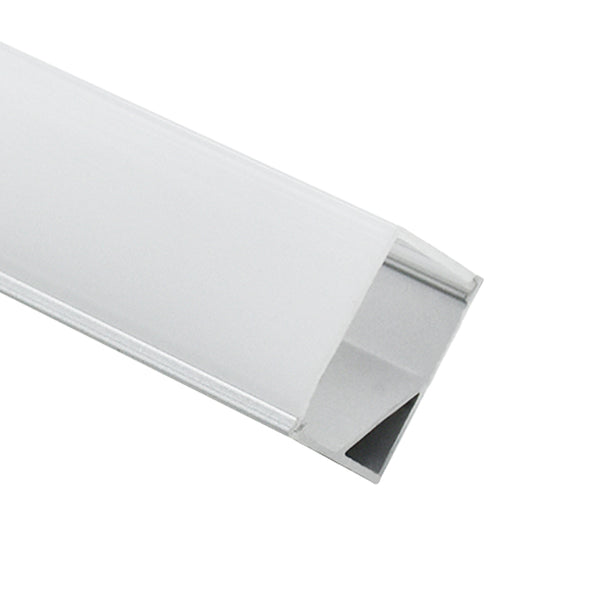 16x16mm (5pack) 1m/3.3ft led aluminum profile for corner and cabinet with diffuser cover to make aluminum profile lighting