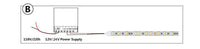 (5m/pack) Led strip light with SMD2835 120 chips fit for led aluminum profile