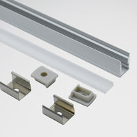 10x13mm (5pack) 1m/3.3ft Led aluminum profile for led strip lights installed on cabinet or cupboard