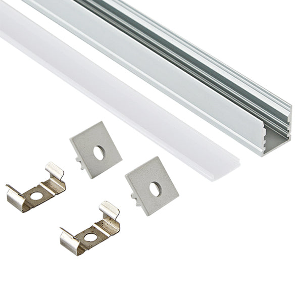 14x15mm (5pack) 1m/3.3ft Aluminum profile for led lighting led strips
