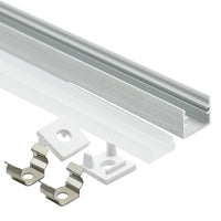 12x12mm (5pack) 1m/3.3ft Led profile led aluminum corner channel with diffuser pc cover