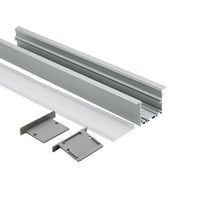 50x35(A)mm (5pack) 1m/3.3ft Square shape aluminum profile with flange for led linear light