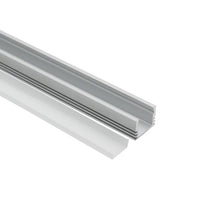 16x12mm (5pack) 1m/3.3ft U shape led aluminum strip with spots free pc cover for Surface mounted led liner light