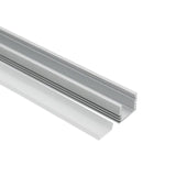 16x12mm (5pack) 1m/3.3ft U shape led aluminum strip with spots free pc cover for Surface mounted led liner light