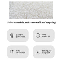 1m 1pack white color embedded hidden invisible LED aluminum profile is suitable for ceiling, anchor line and corner line