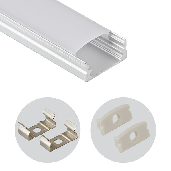 1707S (5pack) 1m/3.3ft High quality led aluminum profile for led strip lights bar