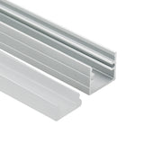 12x12mm (5pack) 1m/3.3ft Led profile led aluminum corner channel with diffuser pc cover