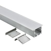 50x35(A)mm (5pack) 1m/3.3ft Square shape aluminum profile with flange for led linear light