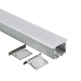 50x35(A)mm (5pack) 1m/3.3ft Square shape aluminum profile with flange for led linear light