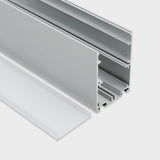 50x75mm (2pack) 1m/3.3ft Customized 50mm wide led extruded aluminum profile for led linear light