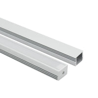 16x12mm (5pack) 1m/3.3ft U shape led aluminum strip with spots free pc cover for Surface mounted led liner light