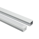16x12mm (5pack) 1m/3.3ft U shape led aluminum strip with spots free pc cover for Surface mounted led liner light
