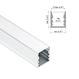 14x15mm (5pack) 1m/3.3ft Aluminum profile for led lighting led strips