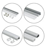 15*9mm (5pack) 1m/3.3ft Led aluminum strip  profile for cabinet light