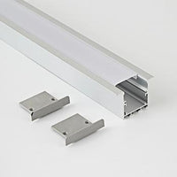 35x35(A)mm (5pack) 1m/3.3ft Recessed in or pendant hanging led extrusion aluminum profile for led strip lights