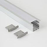 35x35(A)mm (5pack) 1m/3.3ft Recessed in or pendant hanging led extrusion aluminum profile for led strip lights