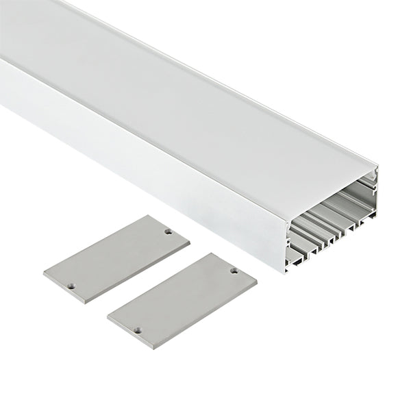 75x35mm (2pack) 1m/3.3ft Wide led aluminum profile channel for led linear lighting