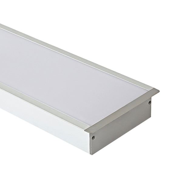 100x35(A)mm (2pack) 1m/3.3ft Square shape led aluminum profile aluminum extruded box profile for DIY led linear light
