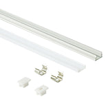 12x6mm (5pack) 1m/3.3ft Square shape slim aluminum channel profile for led strip light