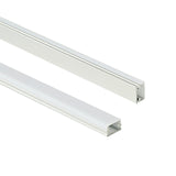 12x6mm (5pack) 1m/3.3ft Square shape slim aluminum channel profile for led strip light